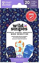 Wild Stripes Plasters Kids Sensitive Space  - Hautfreundliche Pflaster zum Schutz kleiner Wunden — Bild N1