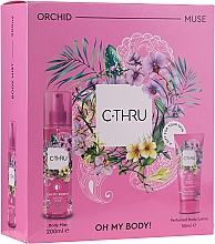 Düfte, Parfümerie und Kosmetik C-Thru Orchid Muse - Körperpflegeset (Körpernebel 200ml + Körperlotion 50ml)