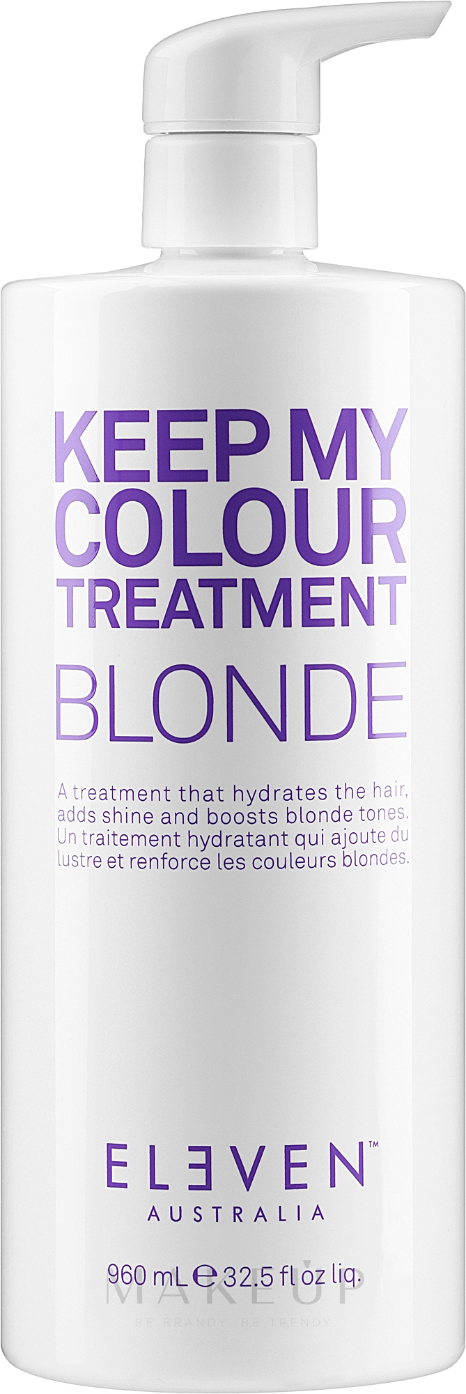 Maske für coloriertes Haar - Eleven Australia Keep My Color Treatment Blonde — Bild 1000 ml
