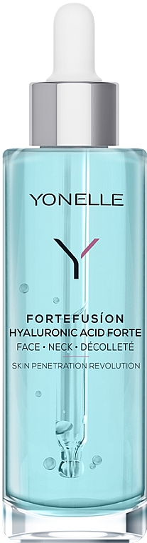 Feuchtigkeitsspendendes Gesichts-, Hals- und Dekolletéserum mit Hyaluronsäure - Yonelle Fortefusion Hyaluronic Acid Forte — Bild N1