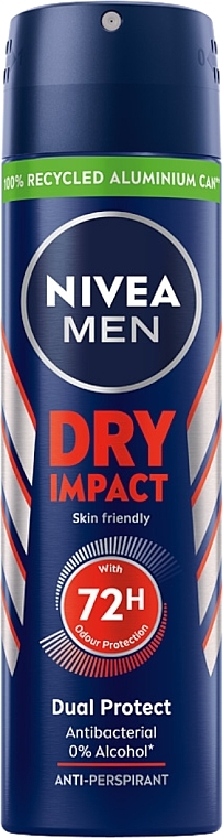 Deospray Antitranspirant - NIVEA Deodorant Dry For Men — Bild N1