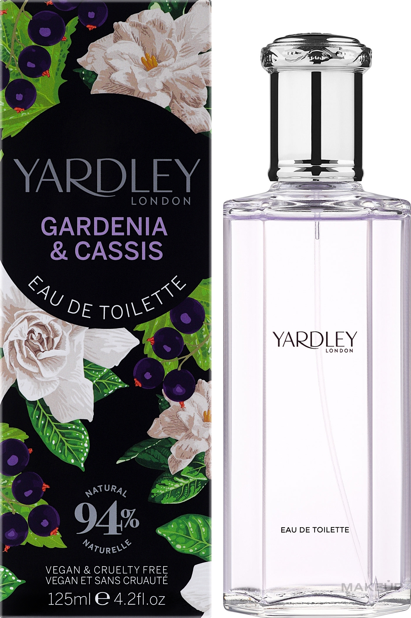 Yardley Gardenia & Cassis - Eau de Toilette — Bild 125 ml