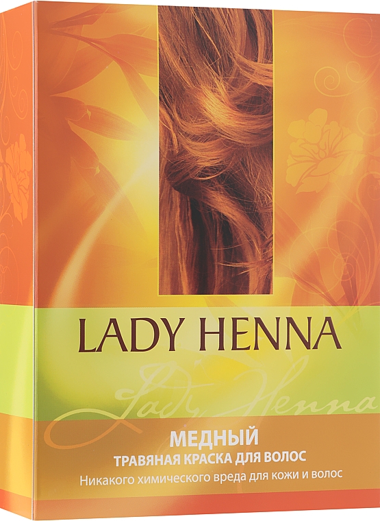 Haarfärbemittel mit Kräutern - Lady Henna Herbal Paint — Bild N2