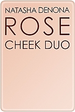 Cremerouge und Highlighter - Natasha Denona Rose Cheek Duo Cream Blush & Highlighter — Bild N2