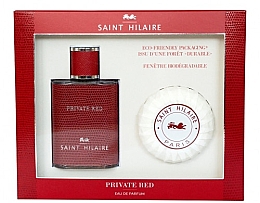 Saint Hilaire Private Red - Duftset (Eau de Parfum 100ml + Seife 100g) — Bild N1