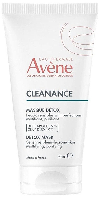 Detox-Maske für das Gesicht - Avene Cleanance Detox Mask  — Bild N1