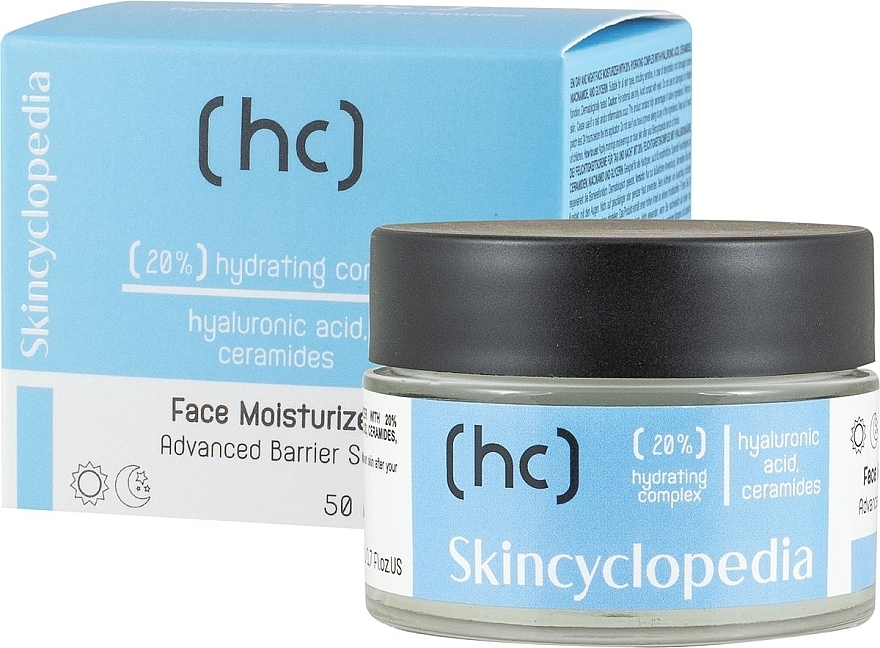 Feuchtigkeitsspendende Gesichtscreme - Skincyclopedia Face Moisturizer 20% Hydrating — Bild N2