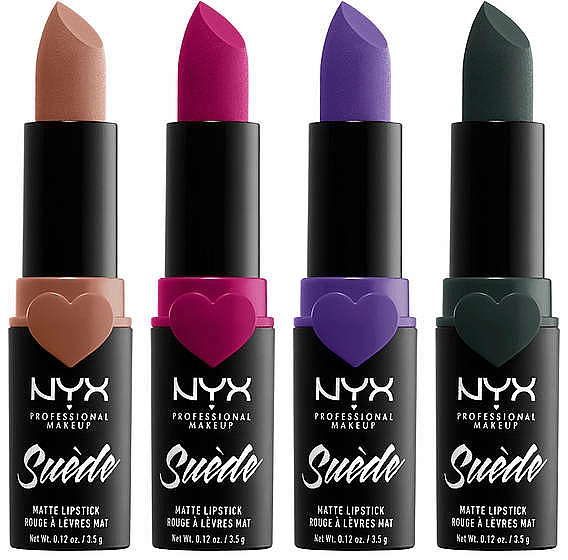 Matter Lippenstift - NYX Professional Makeup Suede Matte Lipstick — Bild N3