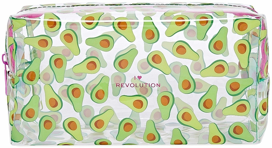 Kosmetiktasche transparent - I Heart Revolution Cosmetic Bag Tasty Avocado — Bild N1