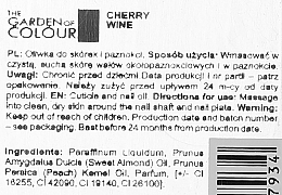 Nagel- und Nagelhautöl Cherry Wine - Silcare The Garden of Colour Cuticle Oil Roll On Cherry Wine — Bild N2