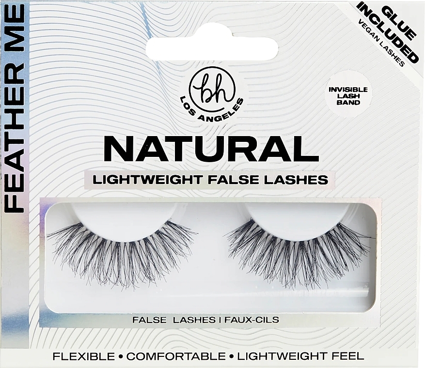 Künstliche Wimpern - BH Cosmetics Natural Feather Me — Bild N1