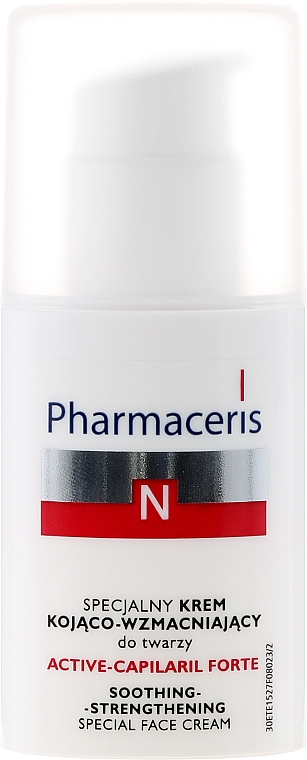 Spezielle beruhigende und straffende Gesichtscreme - Pharmaceris N Active-Capilaril Forte Cream — Bild N2
