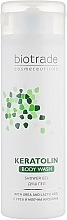 Duschgel mit Urea für trockene und überempfindliche Haut - Biotrade Keratolin Body Wash — Bild N1