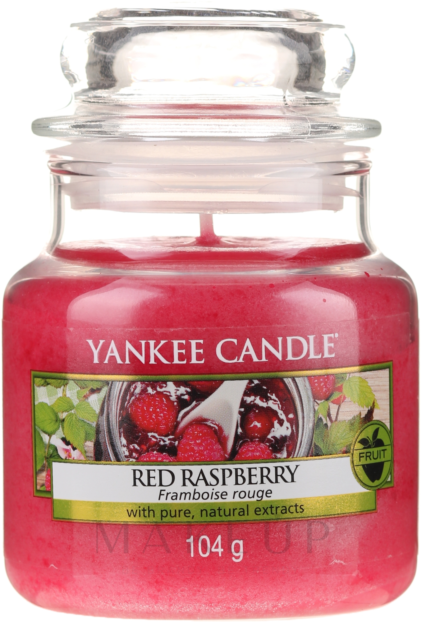 Duftkerze im Glas Red Raspberry - Yankee Candle Red Raspberry Jar — Bild 104 g