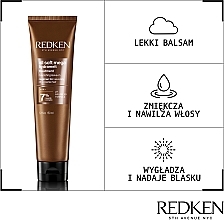 Feuchtigkeitsspendende Haarkur mit Sacha Inchi Oil für trockenes, grobes Haar - Redken All Soft Mega HydraMelt Cream — Bild N3