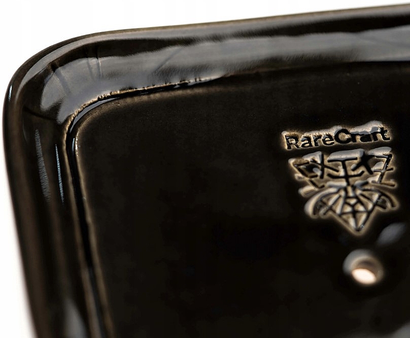 Seifenschale aus Keramik schwarz - RareCraft Soap Dish — Bild N2