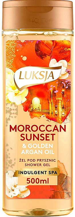 Entspannendes Duschgel mit Arganöl - Luksja Moroccan Sunset & Golden Argan Oil Shower Gel