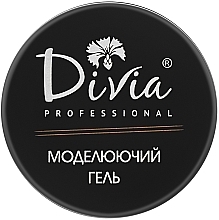 Düfte, Parfümerie und Kosmetik Modelliergel für Nägel - Divia Shimmer Gel Di977