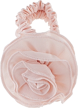 Scrunchie-Haargummi P0918-9, 7 cm d-5,5 cm, puderfarben - Akcent — Bild N1