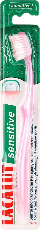 Zahnbürste Sensitive hellrosa - Lacalut Sensitive — Bild N1