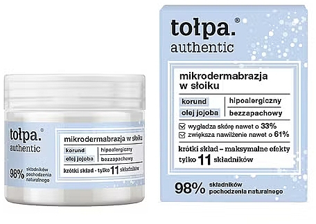 Gesichtspeeling - Tolpa Authentic	 — Bild N1