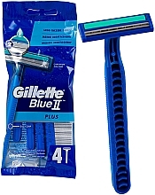 Einwegrasierer-Set 4 St. - Gillette Blue II Plus — Bild N2