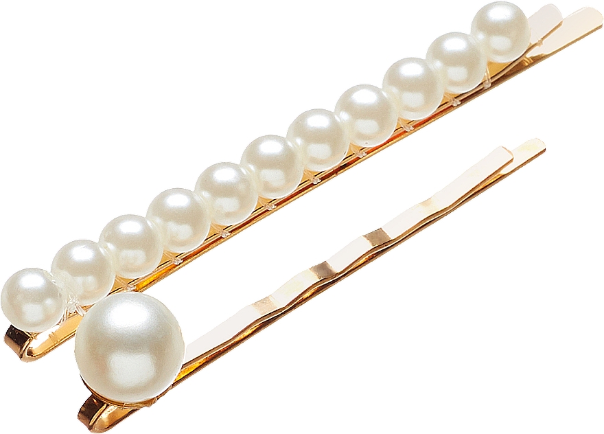 Haarspangen-Set mit klassischen Perlen - Lolita Accessories Classic Pearl Pin Set — Bild N1