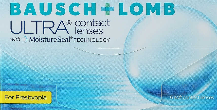 Kontaktlinsen Krümmung 8.5 mm Low 6 St. - Bausch & Lomb Ultra For Presbyopia — Bild N1