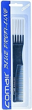 Düfte, Parfümerie und Kosmetik Toupierkamm mit Gabel №102 Blue Profi Line 19,5 cm - Comair