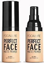 Düfte, Parfümerie und Kosmetik Matter Primer für das Gesicht - Focallure Perfect Face Matte Primer