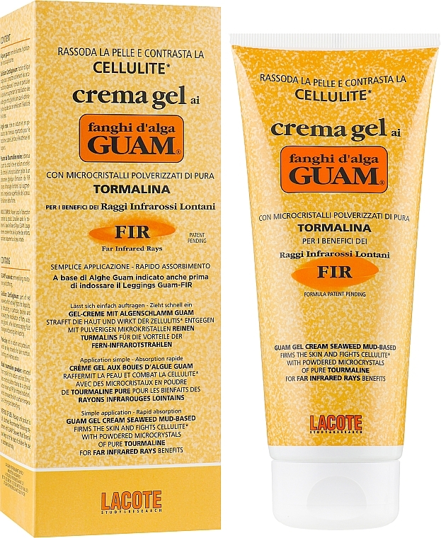 Anti-Cellulite-Creme-Gel mit Turmalin-Mikrokristallen - Guam FIR Cream Gel — Bild N1