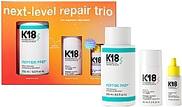 Düfte, Parfümerie und Kosmetik Set - K18 Next Level Repair Trio (shmp/250ml + mask/50ml + oil/10ml)
