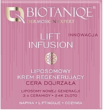 Düfte, Parfümerie und Kosmetik Liposomale Regenerationscreme 70+ - Biotaniqe Lift Infusion Regenerating Cream