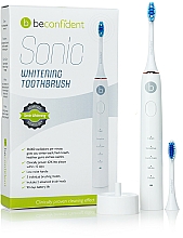 Düfte, Parfümerie und Kosmetik Elektrische Zahnbürste weiß und gold - Beconfident Sonic Whitening Electric Toothbrush White/Rose Gold