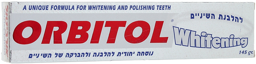 Aufhellende Zahnpasta - Orbitol Whitening Toothpaste — Bild N1