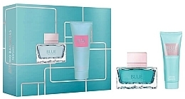 Düfte, Parfümerie und Kosmetik Antonio Banderas Blue Seduction For Woman - Duftset (Eau de Toilette 50 ml + Körperlotion 75 ml)