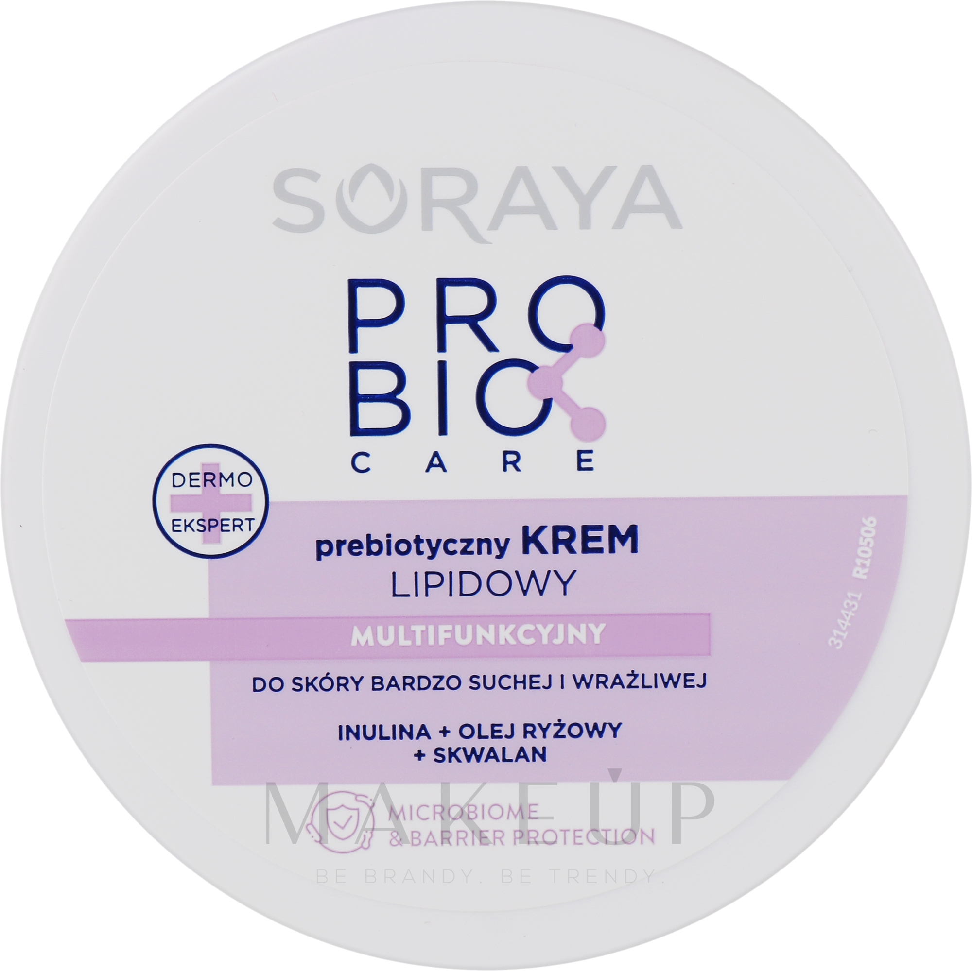 Präbiotische Lipidcreme für trockene und empfindliche Haut - Soraya Probio Care Lipid Cream — Bild 200 ml