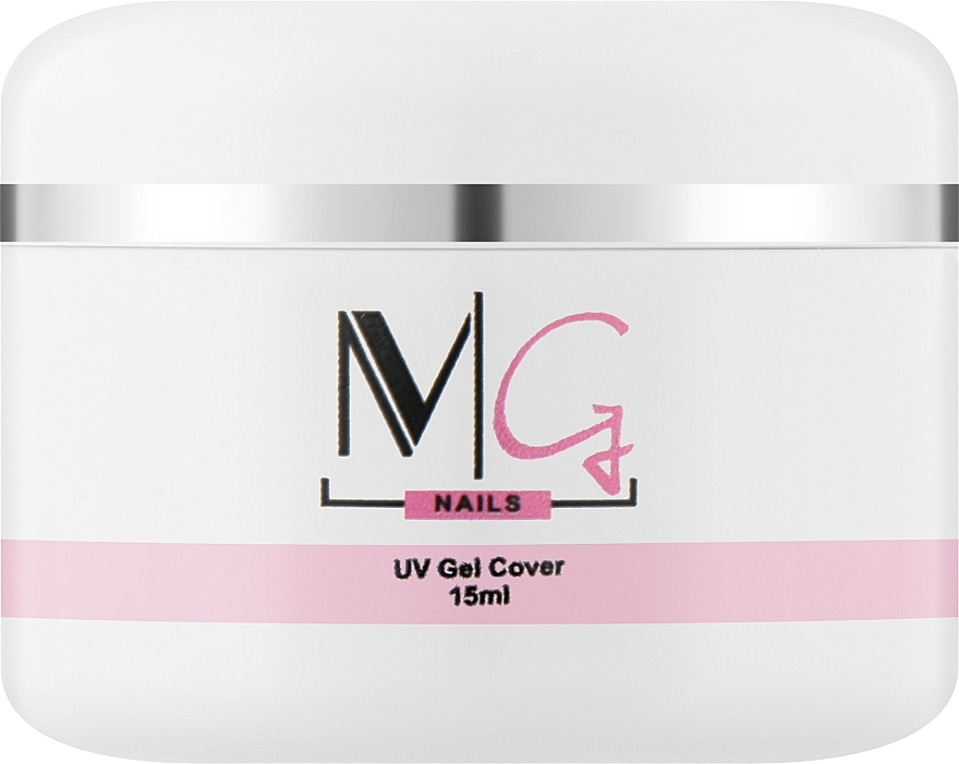 Camouflage-Gel für Nagelverlängerungen - MG Nails UV Gel Cover — Bild N2