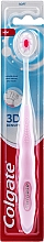 Zahnbürste weich 3D Density weiß-rosa - Colgate 3D Density Soft Toothbrush — Bild N1