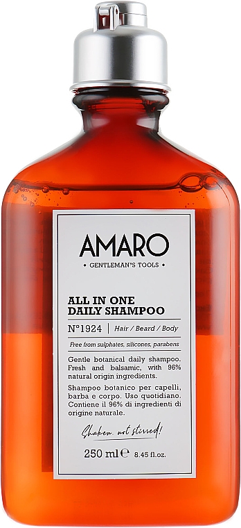 Shampoo für tägliche Anwendung - FarmaVita Amaro All In One Daily Shampoo — Bild N1