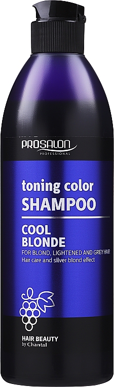 Wiederherstellendes Shampoo für helles und graues Haar - Prosalon Hair Care Light and Gray Shampoo