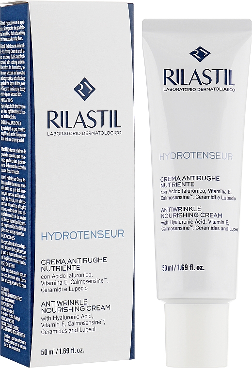 Pflegende Gesichtscreme gegen Falten - Rilastil Hydrotenseur Nourishing Cream — Bild N2