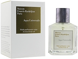 Düfte, Parfümerie und Kosmetik Maison Francis Kurkdjian Aqua Universalis Scented Body Oil - Parfümiertes Körperöl