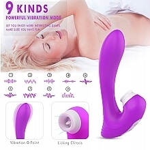 Vibrator mit 9 Vibrationsmodi violett - S-Hande Dawn Purplee  — Bild N2