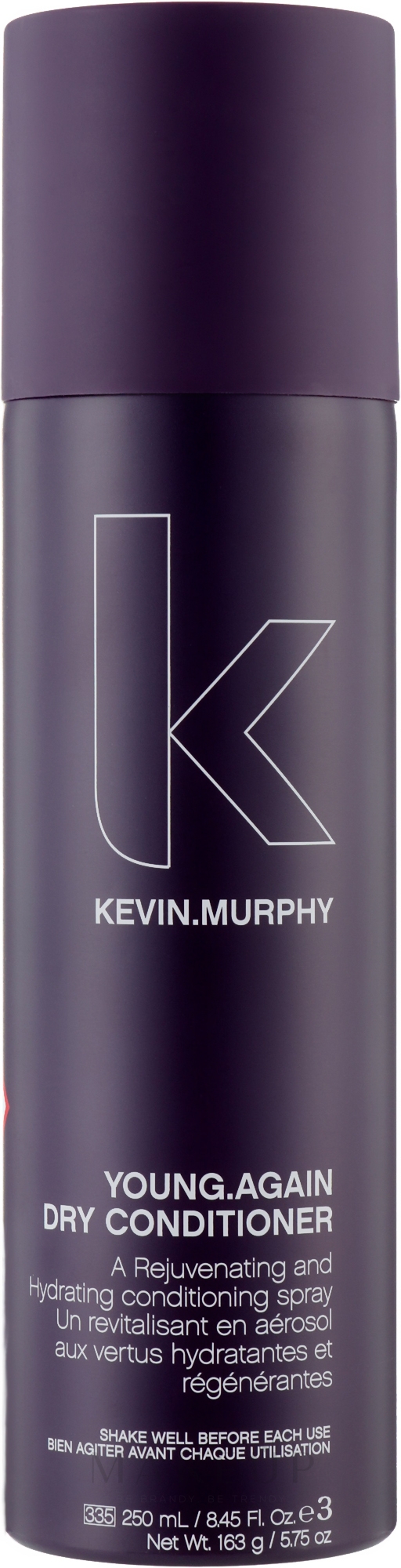 Verjüngende und feuchtigkeitsspendende trockene Spray-Haarspülung - Kevin.Murphy Young.Again Dry Conditioner — Bild 250 ml