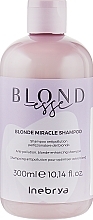 Düfte, Parfümerie und Kosmetik Schützendes Shampoo für ein perfektes Blond mit Kokosöl und Aloe Vera - Inebrya Blondesse Blonde Miracle Shampoo