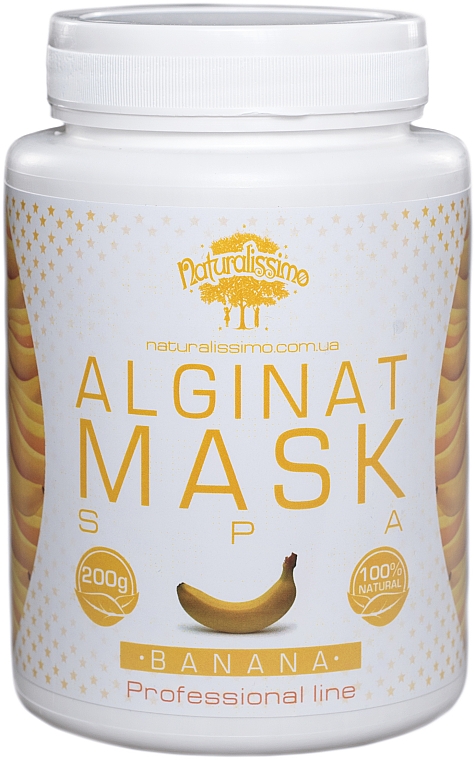 Alginat Gesichtsmaske mit Banane - Naturalissimoo Banana Alginat Mask — Bild N1