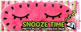 Düfte, Parfümerie und Kosmetik Schlafmaske rosa - W7 Snooze Time Pretty Plush Sleeping Eye Mask