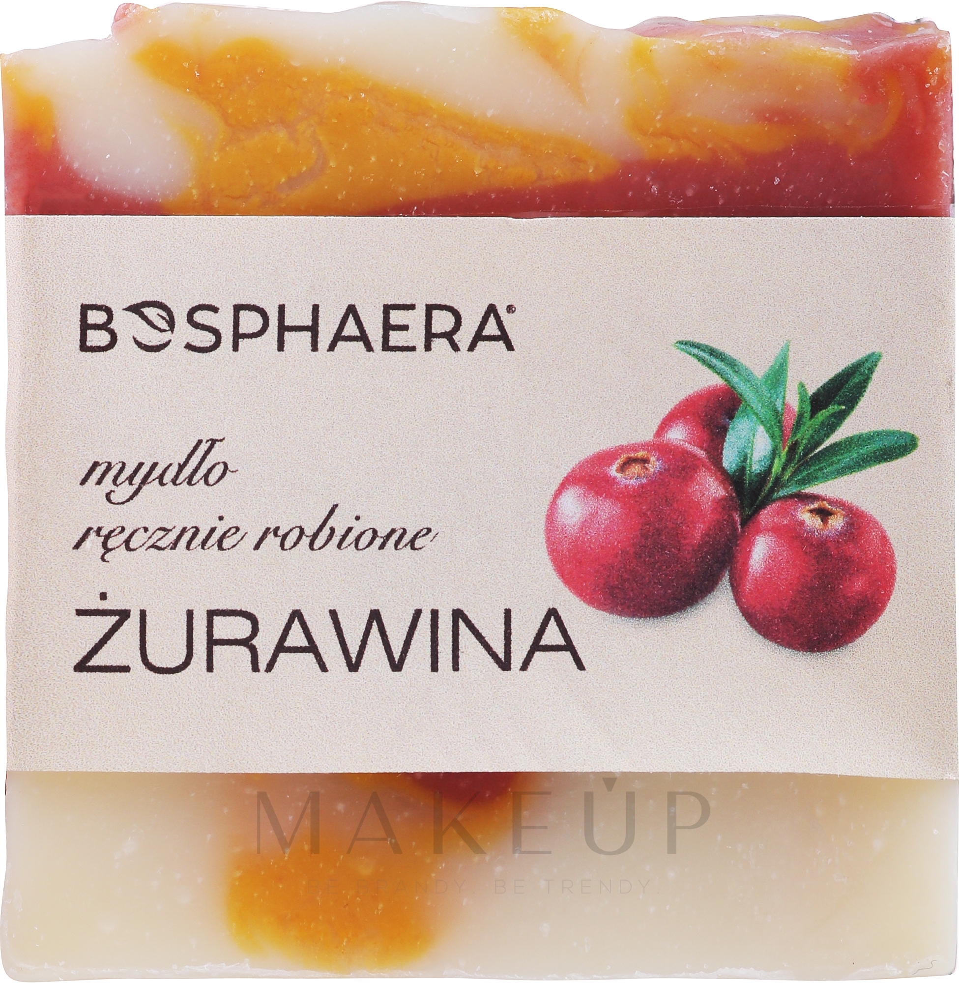 Handgemachte Naturseife Cranberry - Bosphaera Cranberry Soap — Bild 100 g