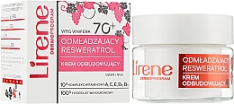 Revitalisierende Anti-Falten-Creme - Lirene Dermo Program Resveratrol 70+ — Bild N2